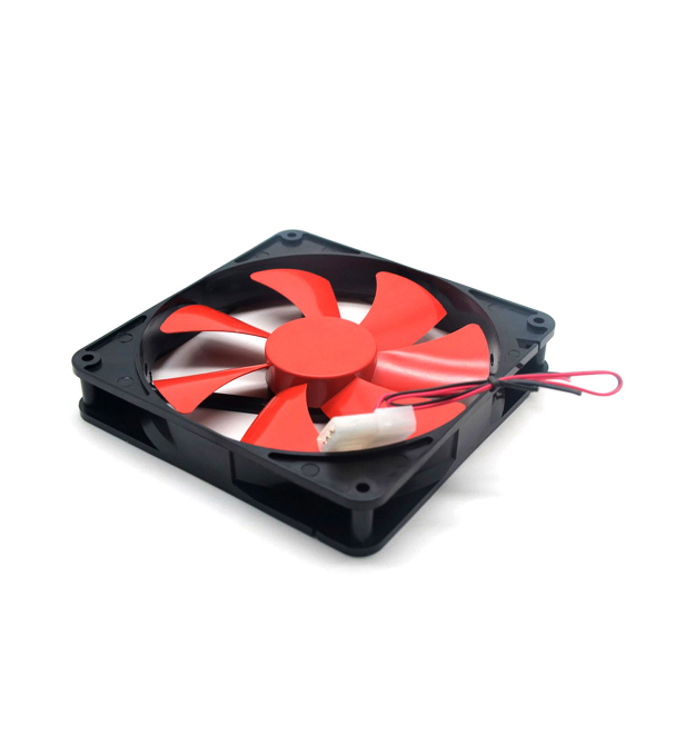 Кулер для охлождения серверных БП HXS C14025B DC sleeve fan 4pin - 140*140*25мм, 12V, 2300об - мин