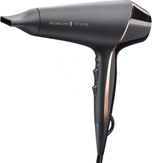 Фен Remington AC9140B PROLUXE MIDNIGHT EDITION, 2400Вт, АС-мотор, 3+2, холодный воздух, черный