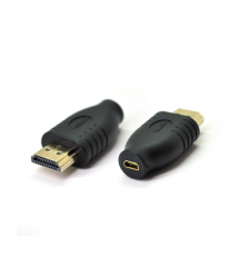 Переходник microHDMI(мама)-HDMI(папа) 