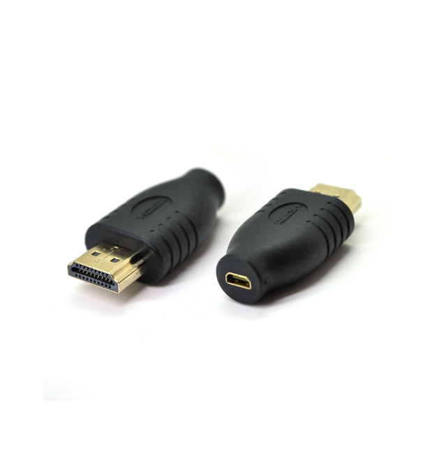 Переходник microHDMI(мама)-HDMI(папа) 
