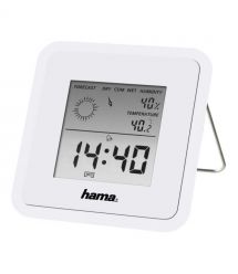 HAMA Термометр/гигрометр TH-50 White