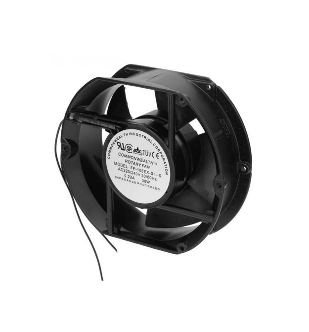 Кулер для охлождения серверных БП CCMMCNQGALLH DC sleeve fan 2pin под пайку - 172*150*51мм, 220V - 0,22A, 2600об - мин, 38W