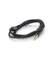 Кабель-переходник Jack 3.5mm(M) to Type C(M) , 1m, Black, OEM