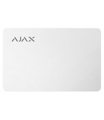 Безконтактна карта управління Ajax Pass біла (10 шт)