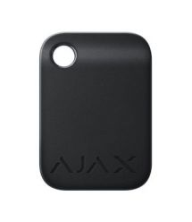 Бесконтактный брелок управления Ajax Tag черный (10 шт)