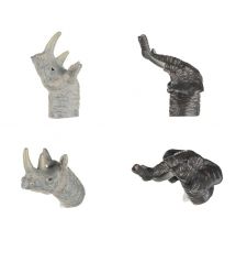 Same Toy Пальчиковый театр 2 ед, Носорог и Слон