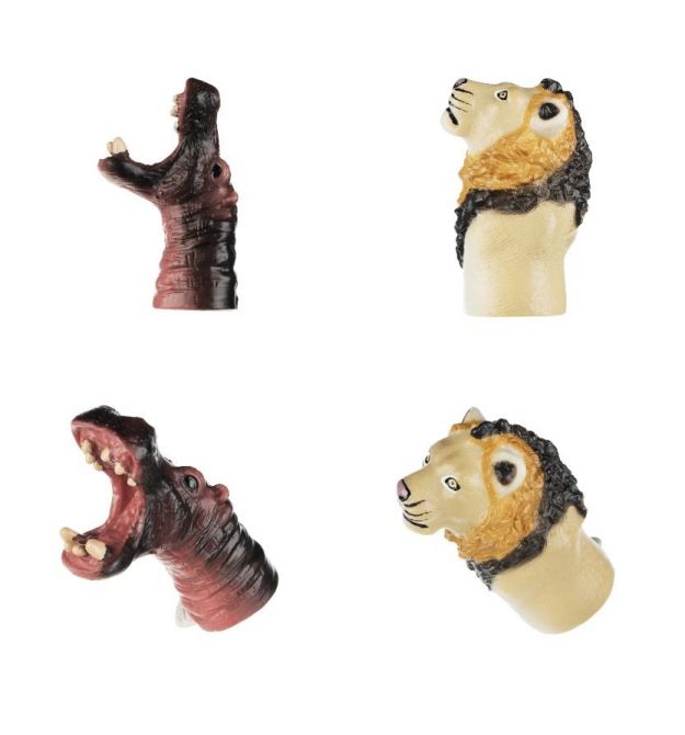 Same Toy Пальчиковий театр 2 од, Бегемот і Лев
