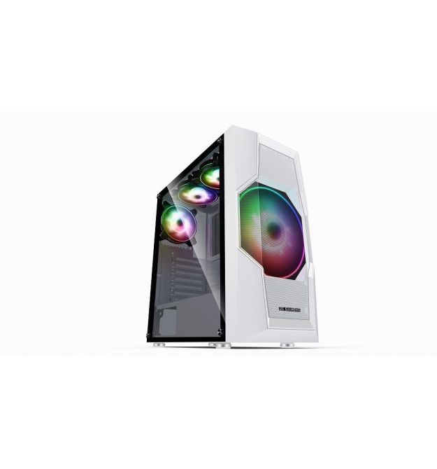 2E Gaming Корпус Turbo G2057W без БЖ 2xUSB3.0, 1xUSB2.0, 1x200мм, ARGB, 3x120мм ARGB, VGA 345мм, LCS ready, HUB