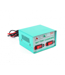 Автомобільне ЗУ 6V - 12V 8А, з індикацією, AC 200V-240V, DC 6V-12V - 0.9A + крокодили, Q20