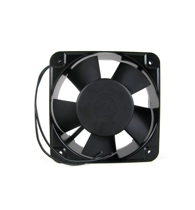 Кулер для охлождения серверных БП RA15051HBL2 DC sleeve fan 2pin под пайку - 150*150*50мм, 220V - 0,22A, 2600об - мин, 38W