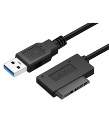 Кабель Usb 3.0 AM to SATA black 0.12m для HDD - SSD дисков