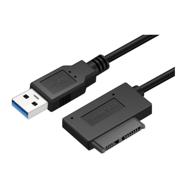 Кабель Usb 3.0 AM to SATA black 0.12m для HDD - SSD дисков