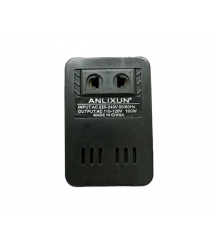 Трансформатор понижающего напряжения 100w Input 220 V - Output 110v, + универсальная розетка