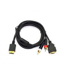 D-видео D-образный AV-кабель для Sony PlayStation PS2 - PS3
