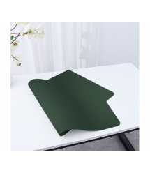 Коврик 300*600 кожзам, двухсторонний, толщина 3 мм, Green, BOX