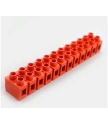 Клеммный блок H2519-12P 36A - 660V, материал медь, сечение провода 0.5-6мм2