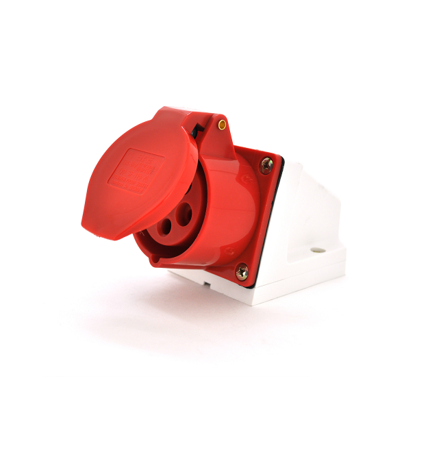 Розетка кабельная накладная SF-115, 5 контактов, 3Р+N+E, 16А, 380V, IP44