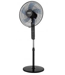 Neo Tools Вентилятор підлоговий, професійний, 45 Вт, діаметр 40 см, 3 швидкості, двигун мідь 100%, пульт