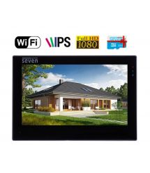 IP домофон с Wi-Fi SEVEN DP-7577FHDW - IPS black