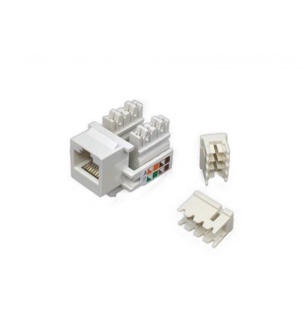 Модуль широкий Keystone Jack RJ-45 кат.5E UTP 23,0мм Q100
