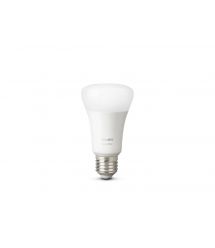 Philips Hue Умная лампа Single Bulb E27, 9W(60Вт), 2700K, White, Bluetooth, димируемая