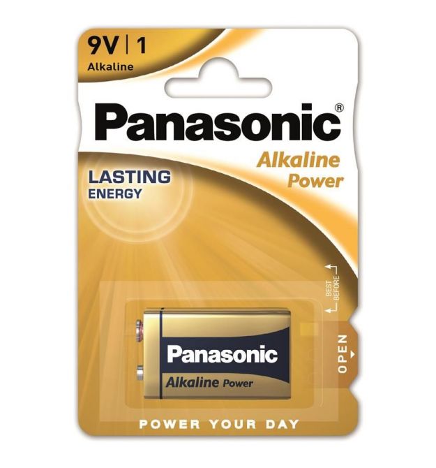 Panasonic ALKALINE POWER 6LR61 BLI 1