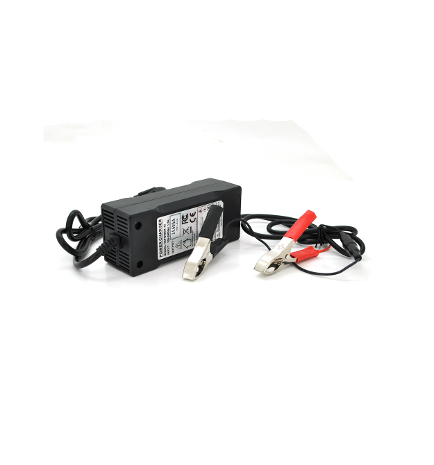 Зарядное устройство Merlion для аккумуляторов LiFePO4 12V(14,6V),4S,5A-60W + крокодилы,BOX