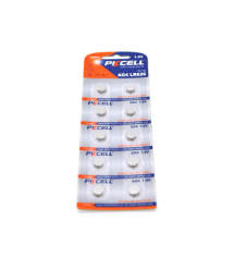 Батарейка щелочная PKCELL 1.5V AG4, 10 штук в блистере цена за блистер, Q