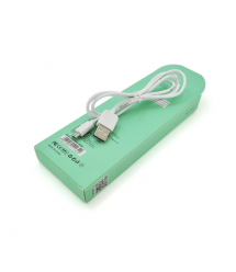 Кабель iKAKU KSC-285 PINNENG charging data cable series for micro, White, длина 1м, 2,4А, BOX