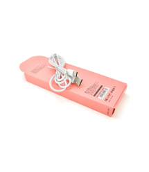 Кабель iKAKU KSC-285 PINNENG charging data cable series for Type-C, White, длина 1м, 2,4А, BOX