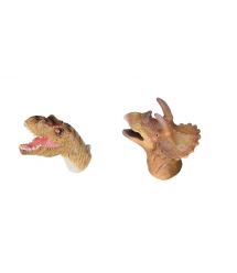 Same Toy Пальчиковый театр 2 ед, Тиранозавр и Трицератопс