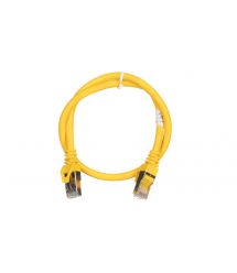 2E Cat 6, S-FTP экран оплётка фольга, RJ45, 4Х2 27AWG , 7/0.14 Cu, 0.50 m, PVC, Yellow