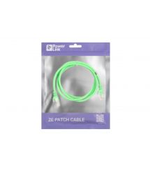 2E Cat 5e, UTP, RJ45, 26AWG ,7/0.16 Cu, 1.20 m, PVC, Green