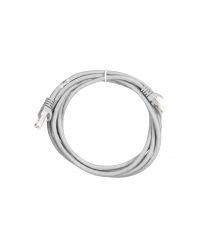 Патч-корд 2E Cat 5e, UTP, RJ45, 26AWG ,7/0.16 CCA, 2.50 m, PVC, Grey