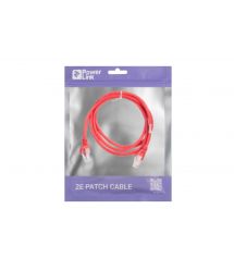 Патч-корд 2E Cat 5e, UTP, RJ45, 26AWG ,7/0.16 CCA, 1.20 m, PVC, Red