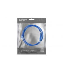 2E Cat 6,UTP,RJ45, 26AWG ,7/0.16 Cu, 1.00 m,PVC, Blue