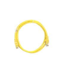 2E Cat 6,UTP,RJ45, 26AWG ,7/0.16 Cu, 1.00 m,PVC, Yellow