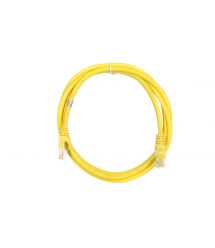 2E Cat 6,UTP,RJ45, 26AWG ,7/0.16 Cu, 1.50 m,PVC, Yellow