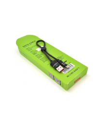 Кабель iKAKU KSC-351 XUNDIAN series for iphone, Black, длина 0,25м, 5А, BOX