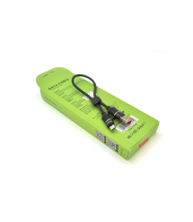 Кабель iKAKU KSC-351 XUNDIAN series for micro, Black, длина 0,25м, 5А, BOX