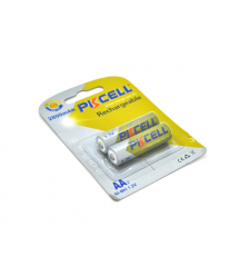 Аккумулятор PKCELL 1.2V AA 2800mAh NiMH Rechargeable Battery, 2 штуки в блистере цена за блистер, Q12