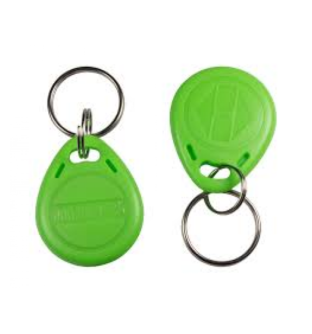 Бесконтактный брелок IC MIFARE 13,56 МГц( 1K ) цвет зеленый