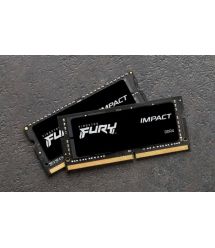 Kingston Память для ноутбука DDR4 2666 16GB SO-DIMM FURY Impact