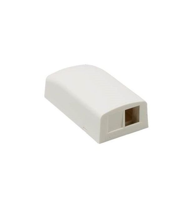 Розетка зовнішня для 2-х модулів KeyStone, без модулів, біла, Panduit NetKey