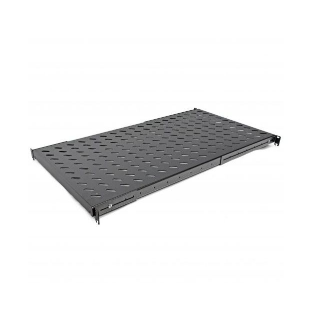 Полиця 19" 4 точки кріпл., 750мм глиб., перфорована