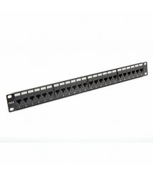 Патч-панель 19" 24xRJ-45 UTP, кат. 6, dual type, EPNew