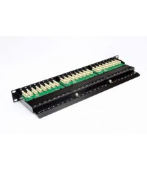 Патч-панель 19" 48xRJ-45 UTP, кат. 6, 1U, dual type, EPNew