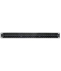 Патч-панель 19" 48xRJ-45 UTP, кат. 6, 1U, dual type, EPNew