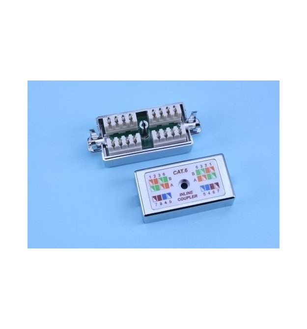 Сращиватель витой пары экранированный, под забив, cat.6