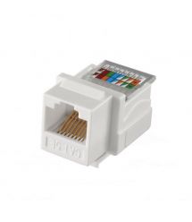 Модуль KeyStone RJ45 UTP, кат.5e, безинструментальный,Slim